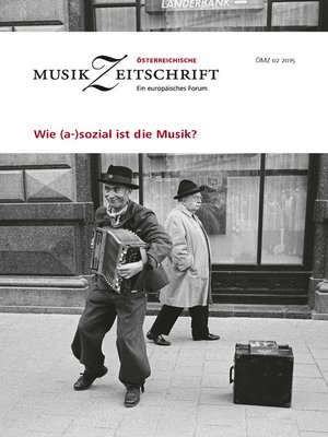 cover image of Wie (a-)sozial ist die Musik?
